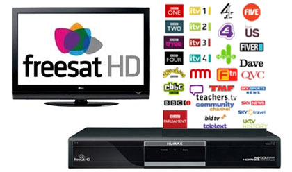 Freesat installer - Free TV service with over 150 Channels